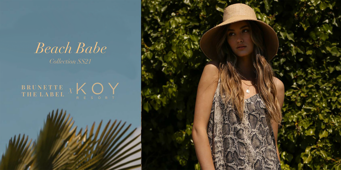 Brunette The Label x Koy Resort