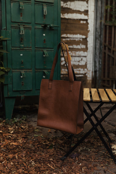 BROWN | BASIC TOTE