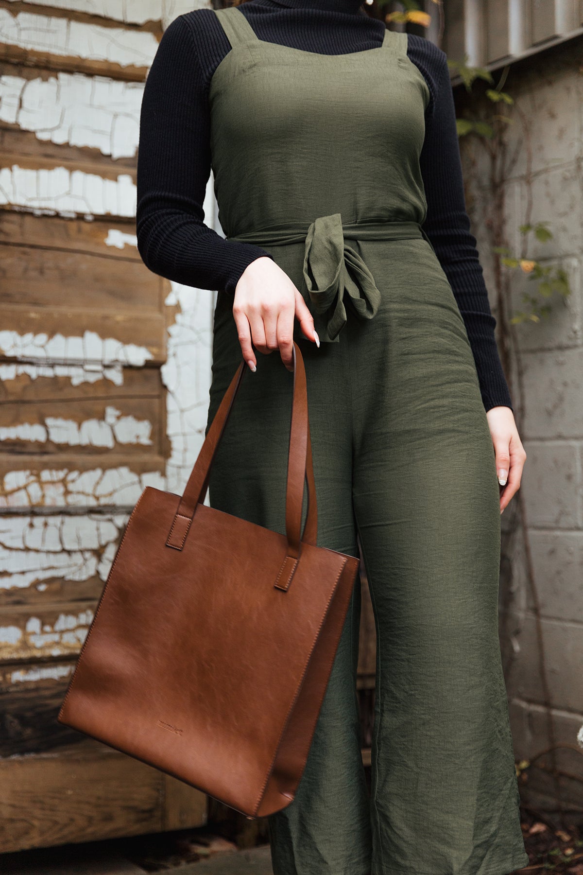 BROWN | BASIC TOTE