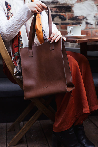 BROWN | BASIC TOTE