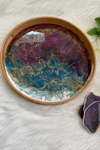 The Purple Resin - Bamboo Tray - ShopAuthentique