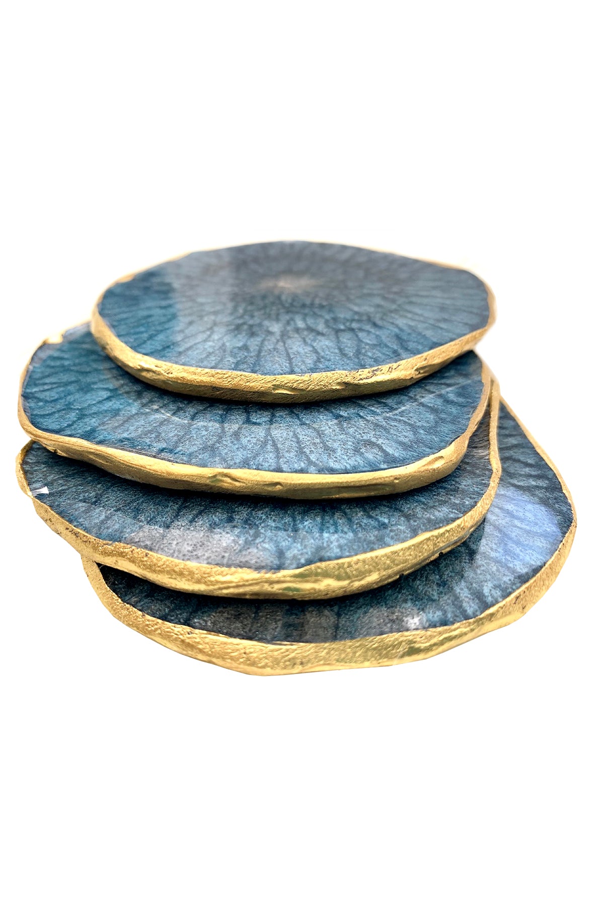 Blue Agate Coaster Set - ShopAuthentique