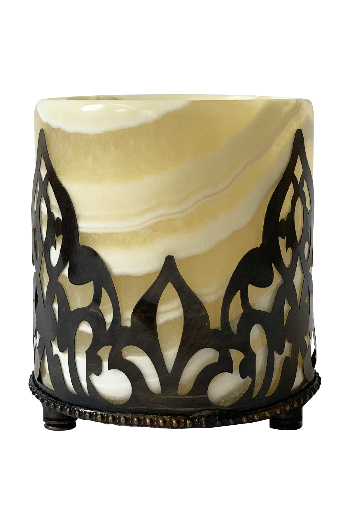 Small Marble Candle - ShopAuthentique