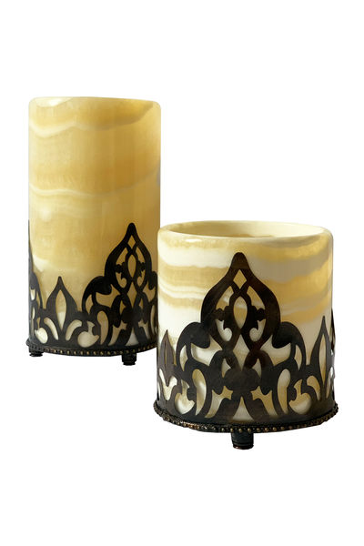 Marble Candles Set - ShopAuthentique