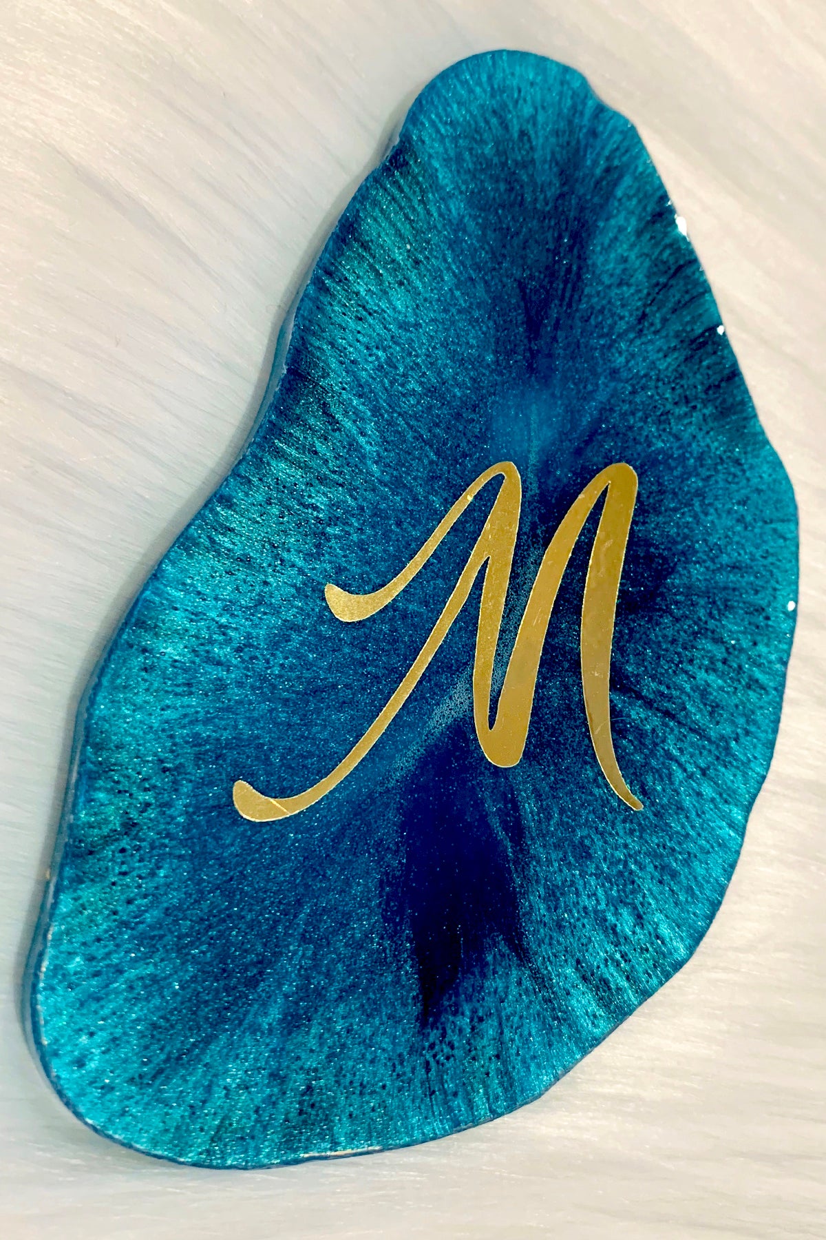 Personalized Coaster - Pearl White - ShopAuthentique