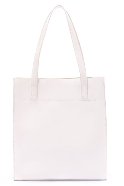 WHITE | BASIC TOTE