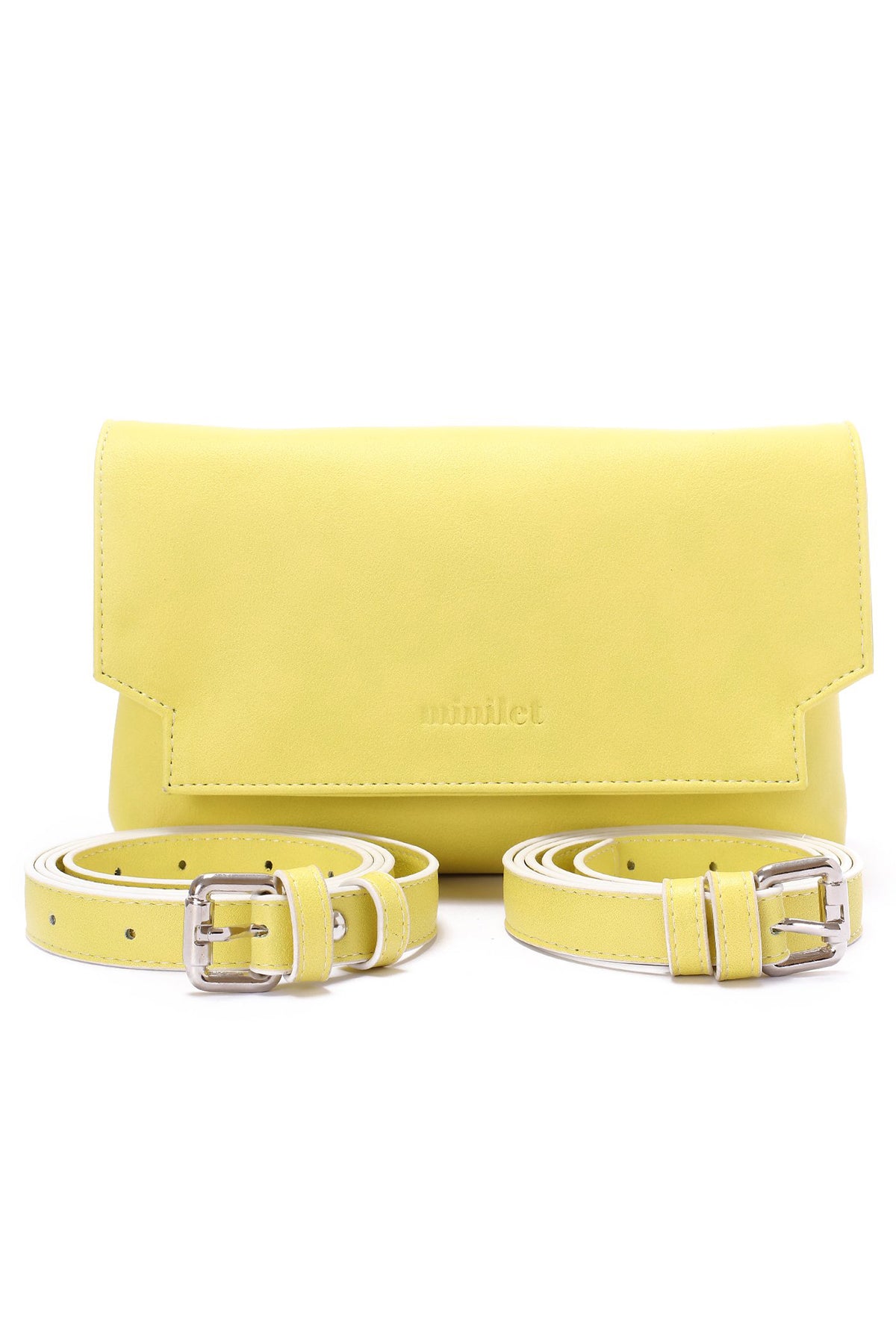 PASTEL YELLOW | MULTI-USE DOUBLE BELT BAG