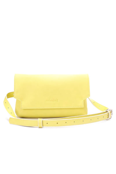 PASTEL YELLOW | MULTI-USE DOUBLE BELT BAG