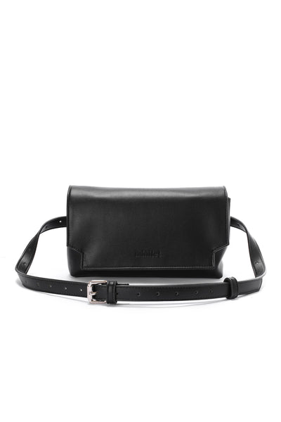 BLACK | MULTI-USE DOUBLE BELT BAG