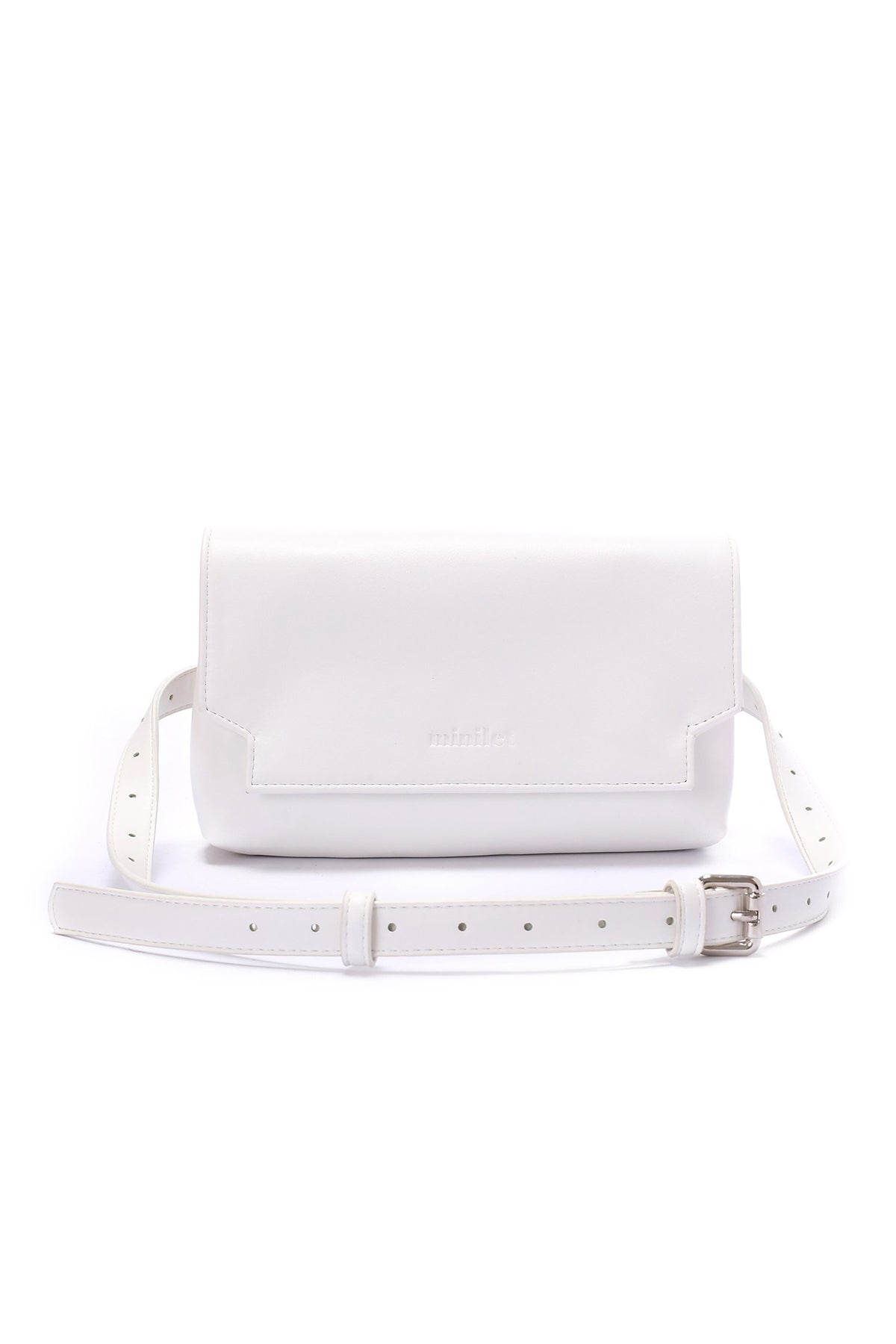 WHITE | MULTI-USE DOUBLE BELT BAG