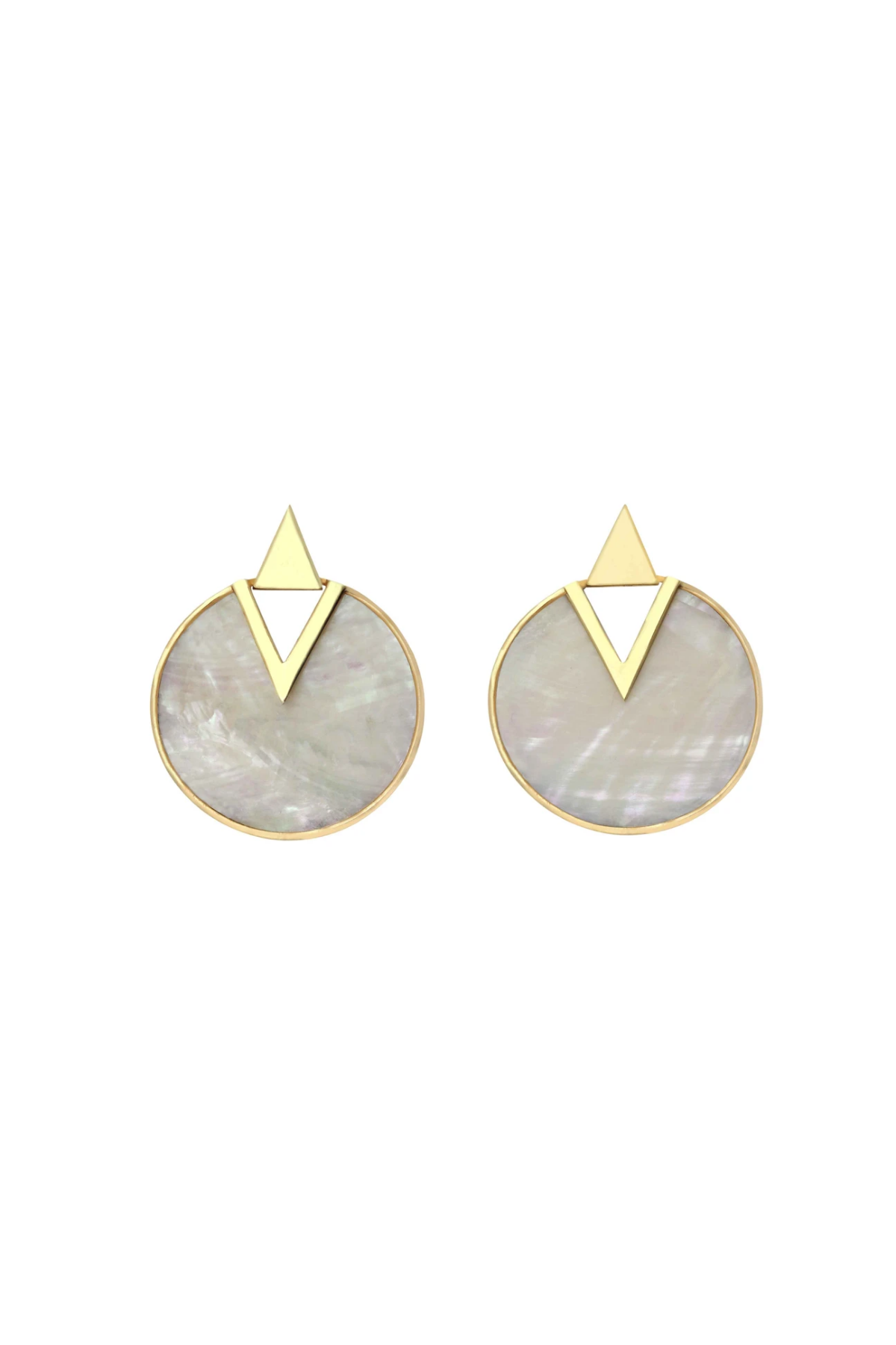 Gold Sage Earrings