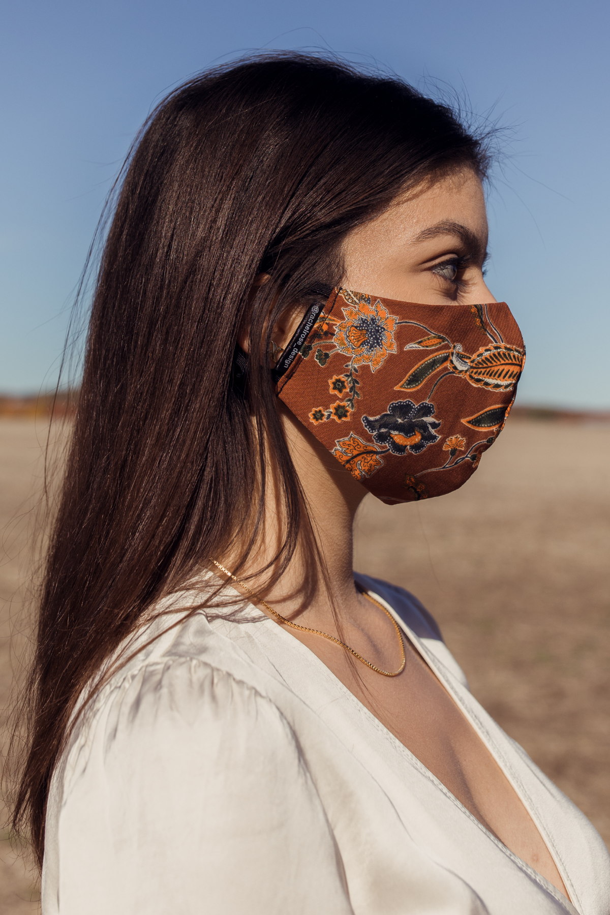 Floral Cotton Mask