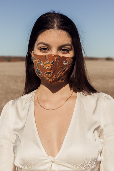 Floral Cotton Mask