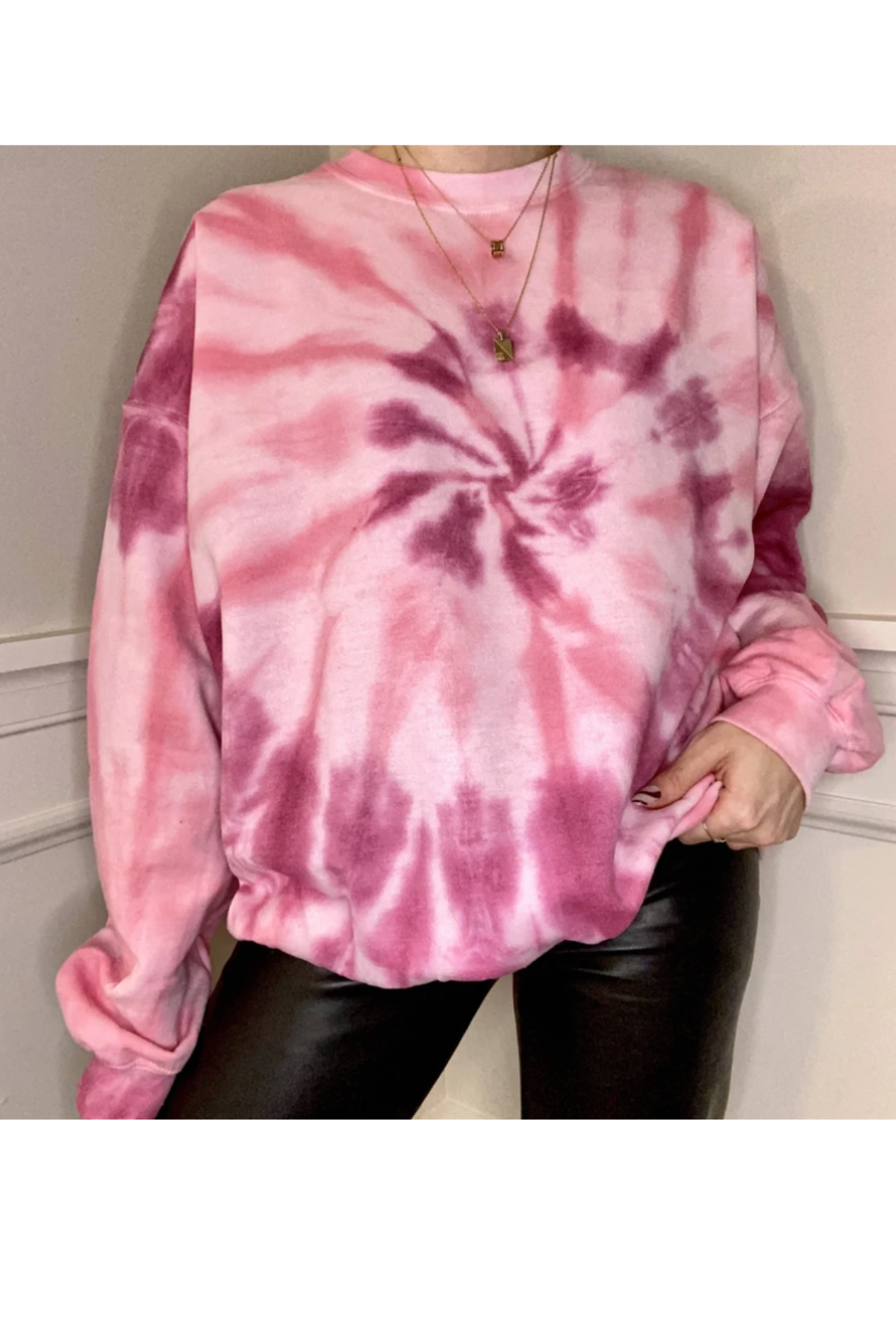 Cupid's Swirl Crewneck