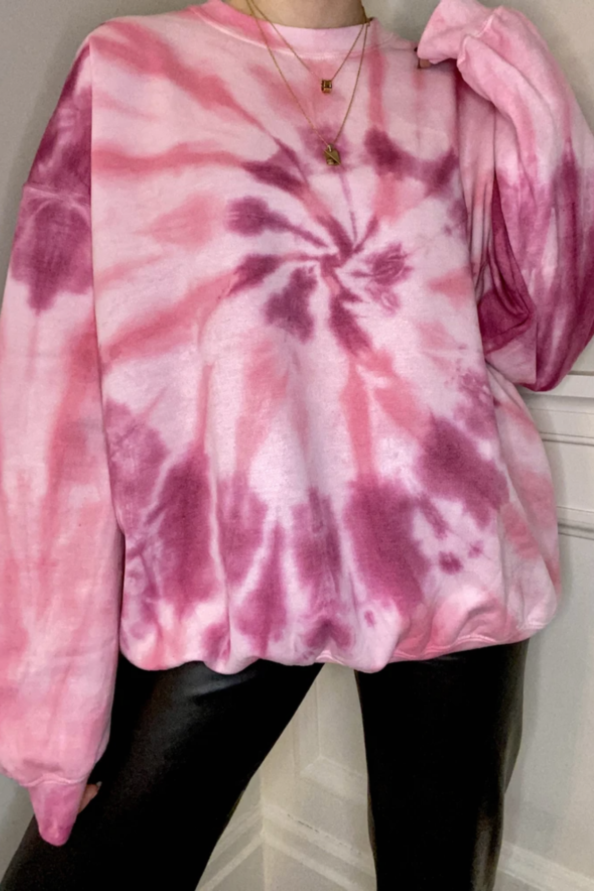 Cupid's Swirl Crewneck