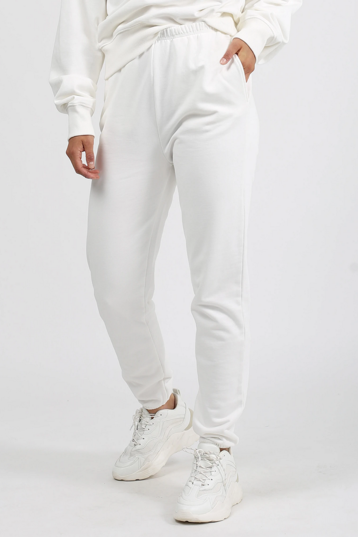 The "BEST FRIEND" Jogger | Cream