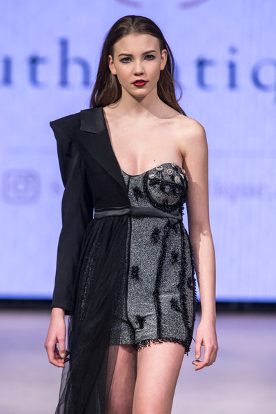 Runway Collection Asymmetrical Jumpsuit - ShopAuthentique