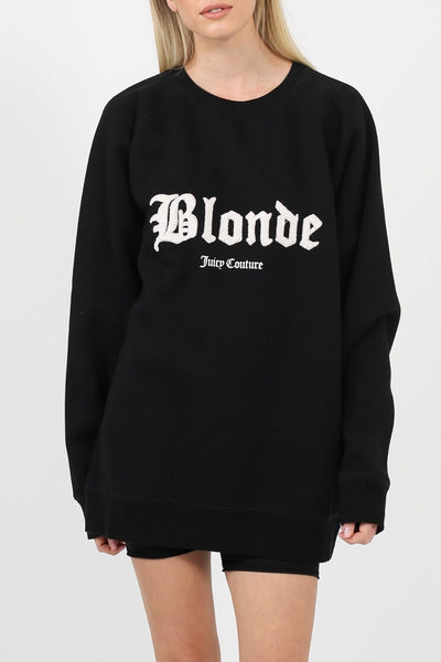 The "BLONDE" Big Sister Crew Neck Sweatshirt