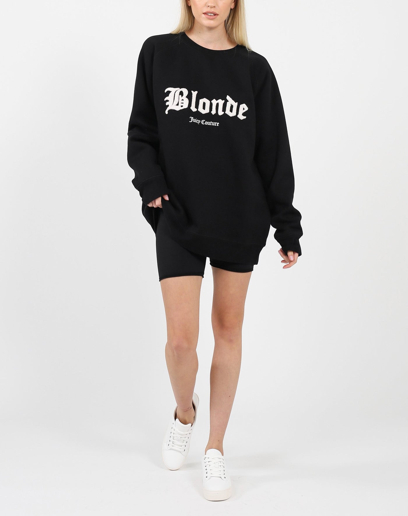 The "BLONDE" Big Sister Crew Neck Sweatshirt