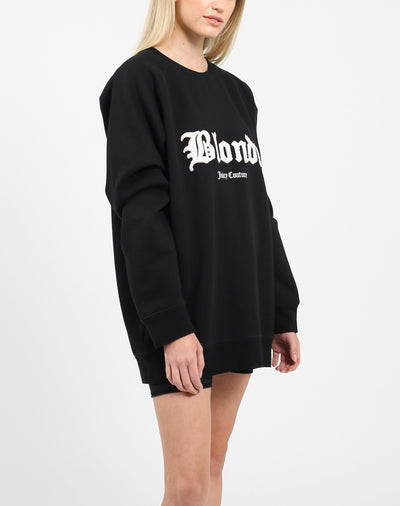 The "BLONDE" Big Sister Crew Neck Sweatshirt