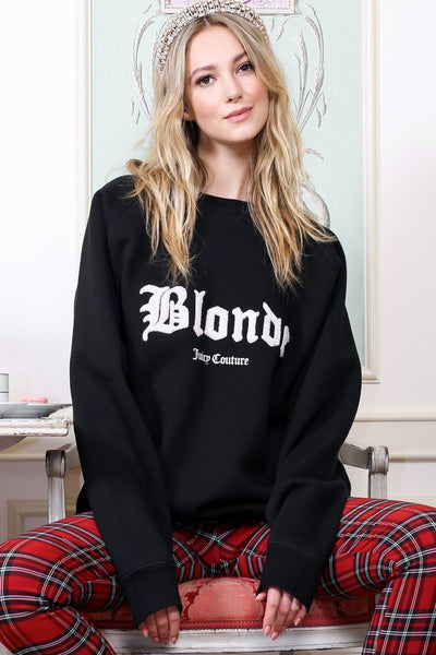 The "BLONDE" Big Sister Crew Neck Sweatshirt