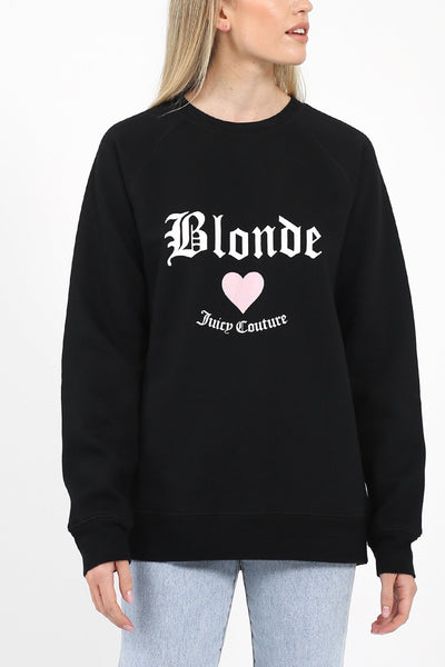 The "BLONDE" Classic Crew Neck Sweatshirt