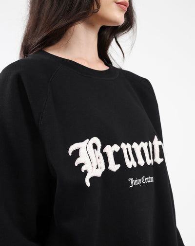 The "BRUNETTE" Big Sister Crew Neck Sweatshirt