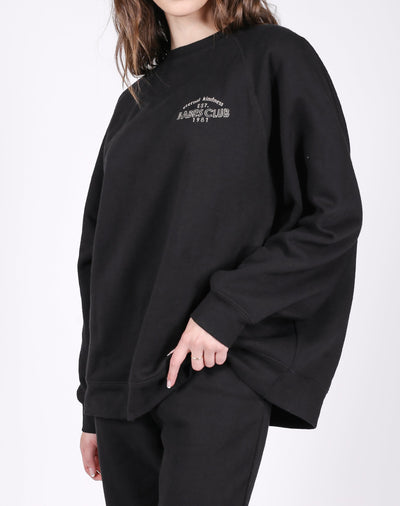 The "ETERNAL KINDNESS" Not Your Boyfriend's Crew Neck Sweatshirt | Black