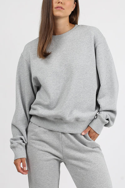 The "BEST FRIEND" Crew Neck Sweatshirt | Classic Grey