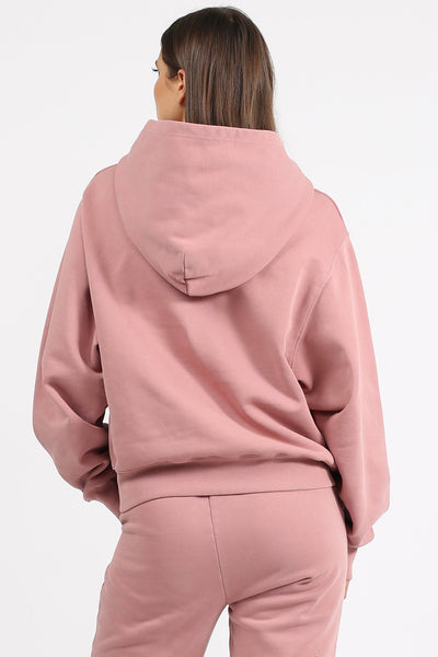 The "BEST FRIEND" Hoodie | Vintage Rose