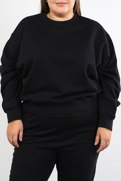 The "BEST FRIEND" Crew Neck Sweatshirt | Black