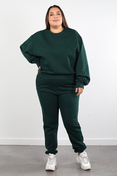 The "BEST FRIEND" Crew Neck Sweatshirt | Evergreen