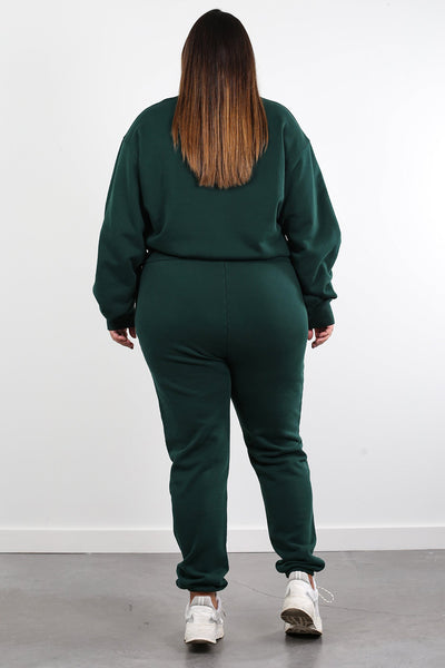 The "BEST FRIEND" Crew Neck Sweatshirt | Evergreen