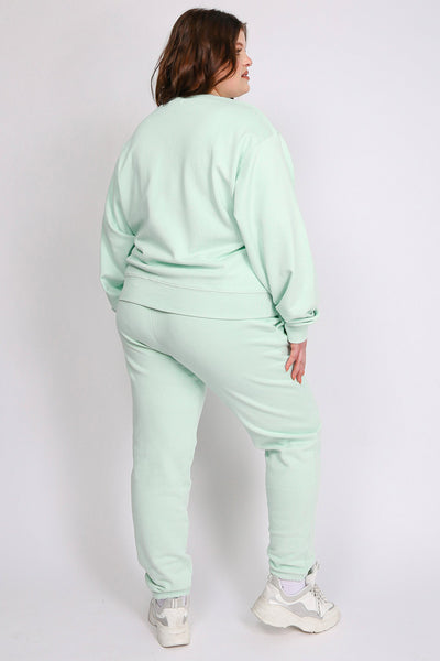 The "BEST FRIEND" Crew Neck Sweatshirt | Mint Gelato