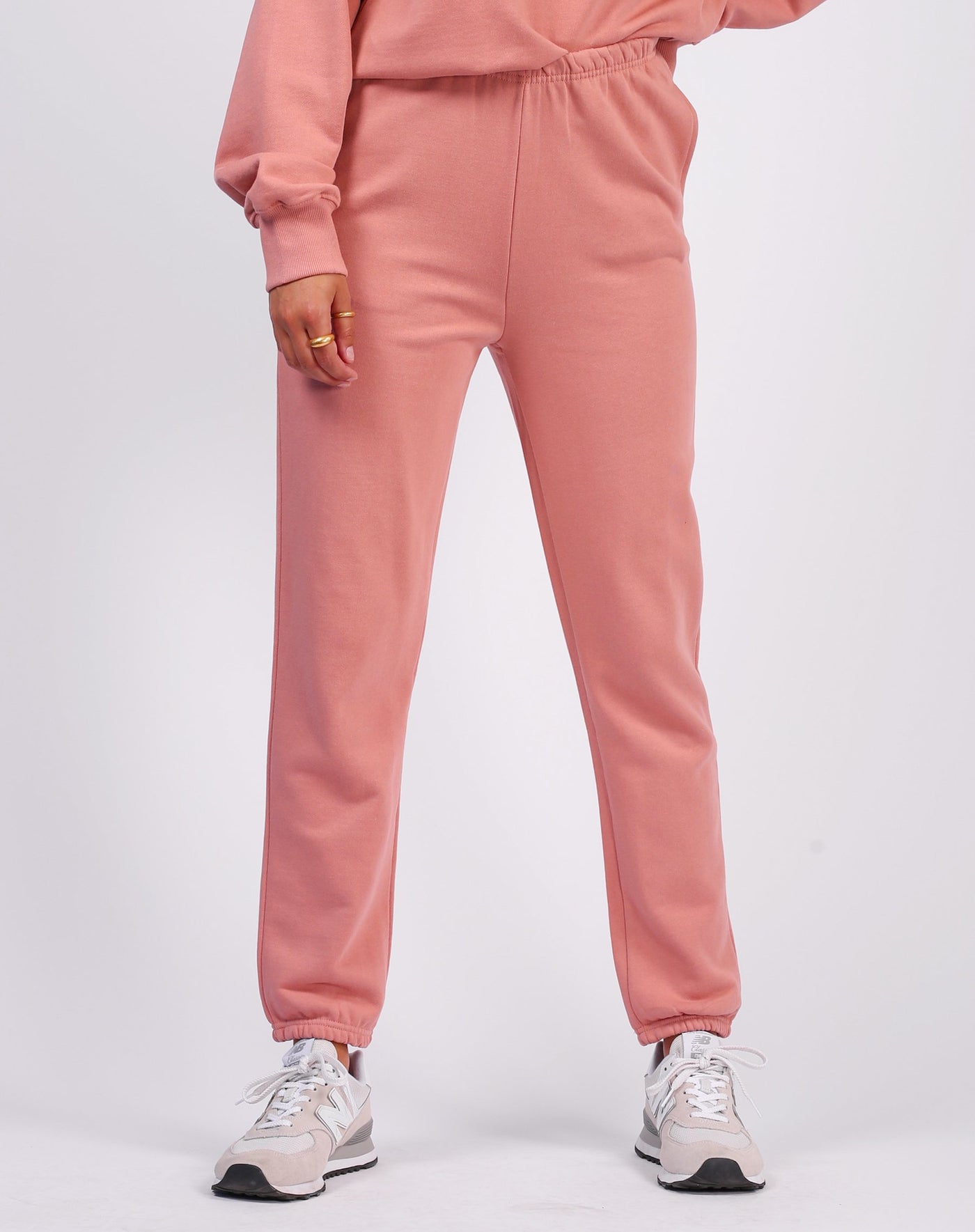 The "BEST FRIEND" Jogger | Rose Blush