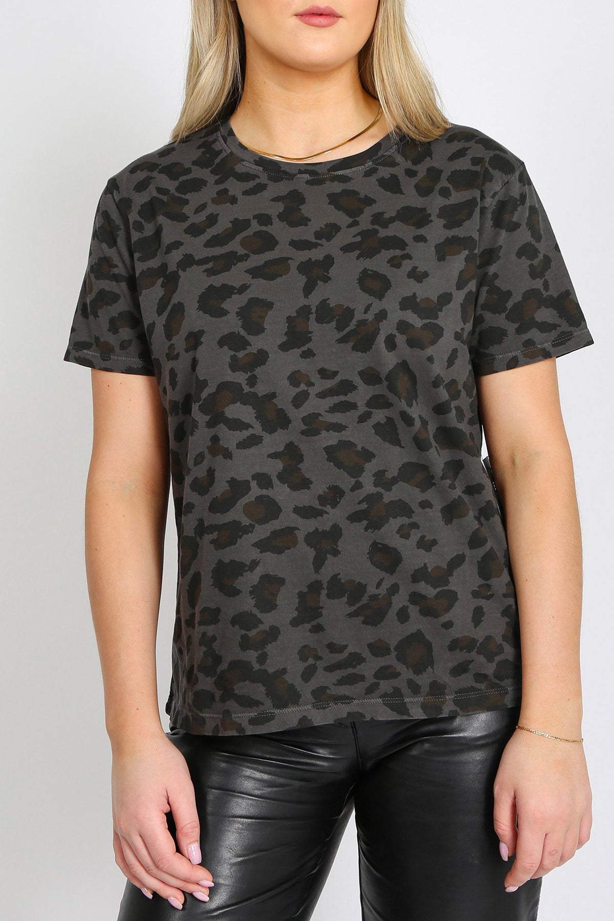 The "LEOPARD" Classic Tee | Slate