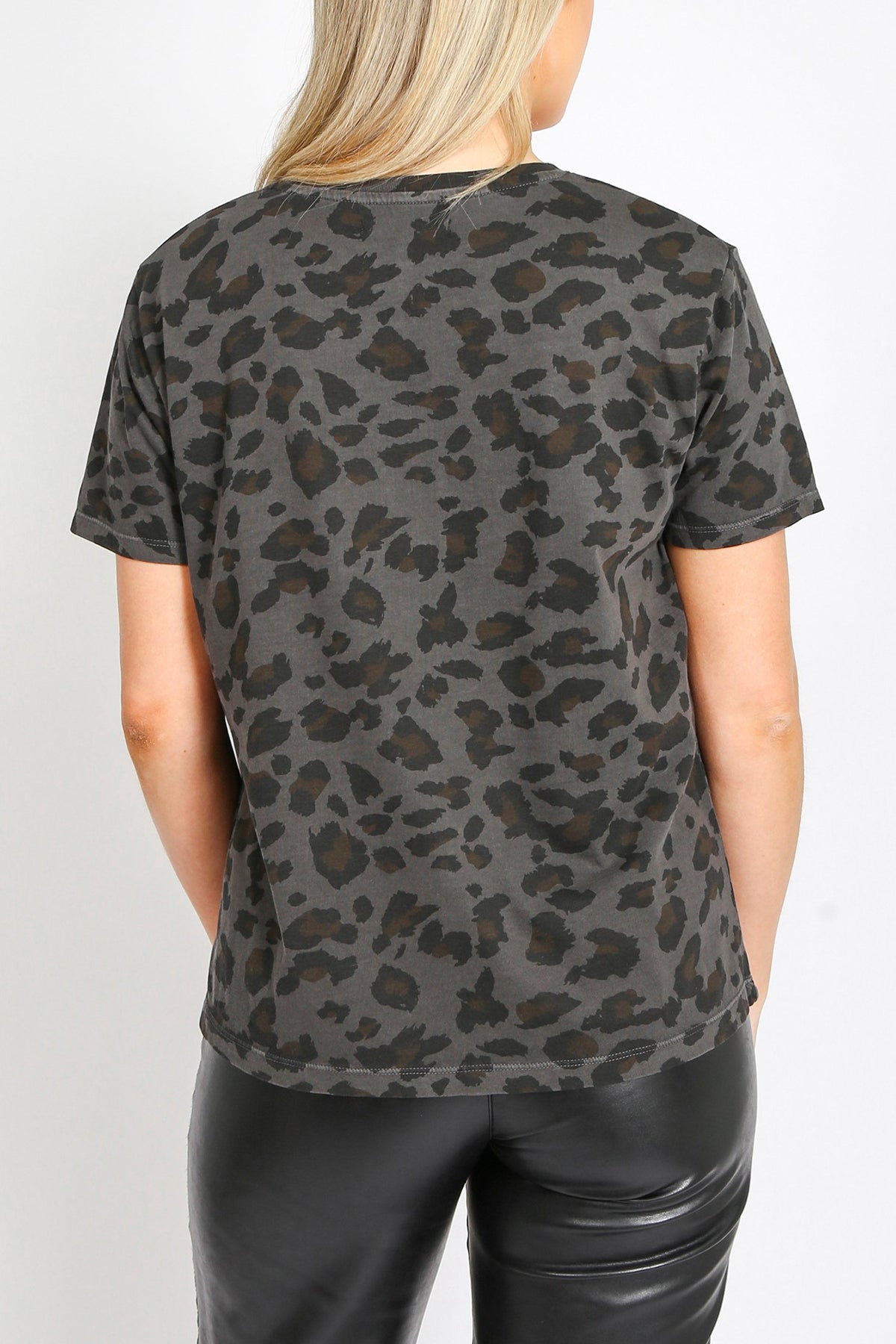 The "LEOPARD" Classic Tee | Slate