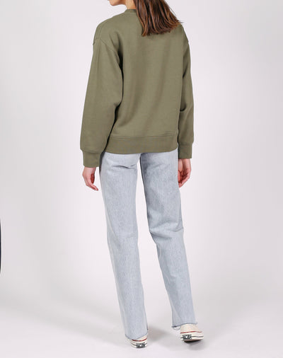 The "NATURAL" Classic Crew Neck Sweatshirt | Olive