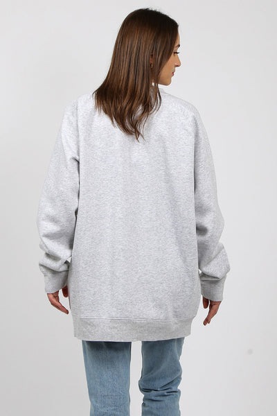 The "SELF LOVE" Big Sister Crew Neck Sweatshirt | Pebble Grey