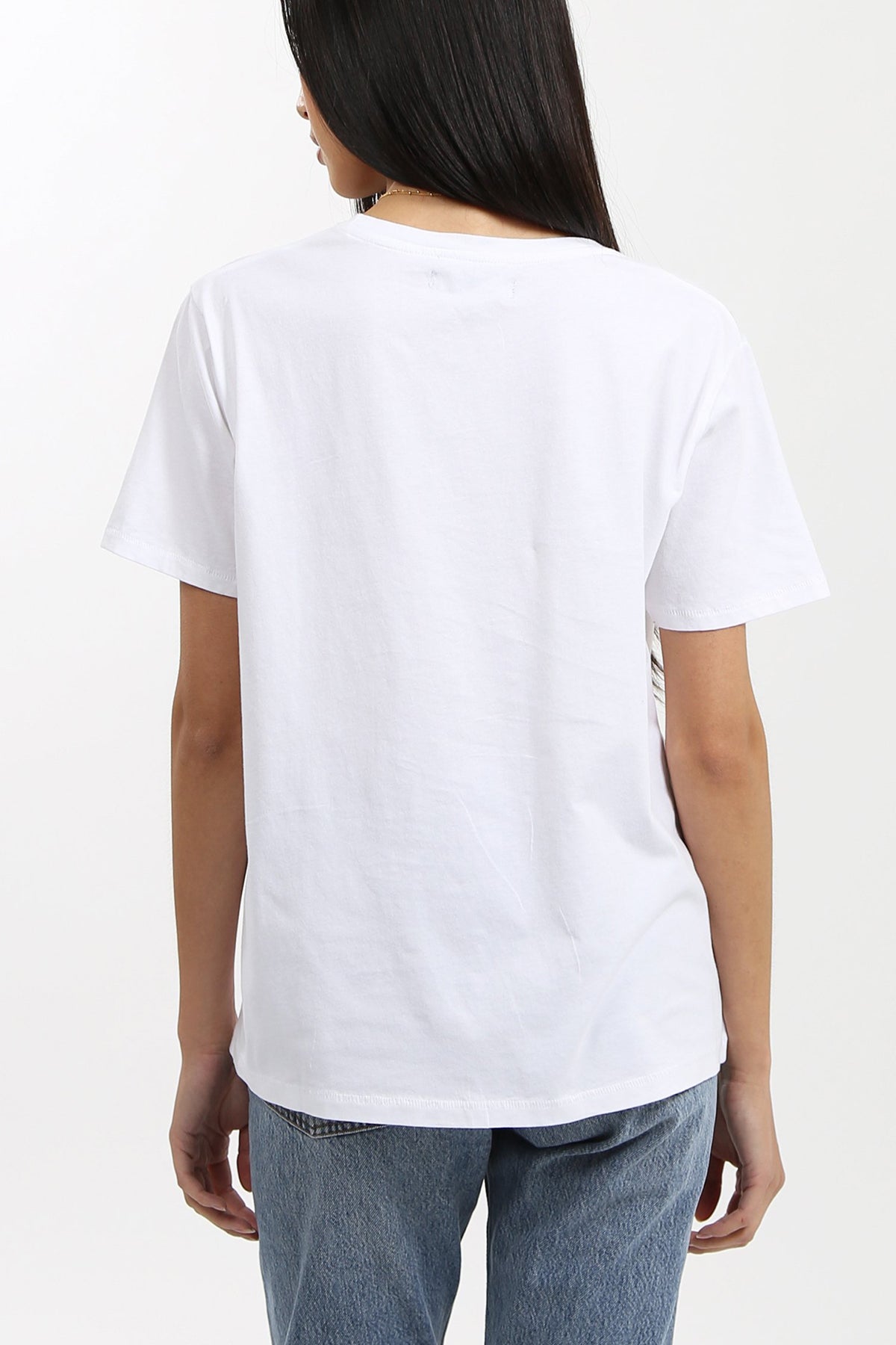 The "DEFINITION OF A BABE" Classic Crew Neck Tee | White