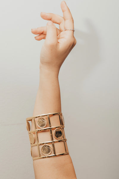 Carreaux Cuff - ShopAuthentique