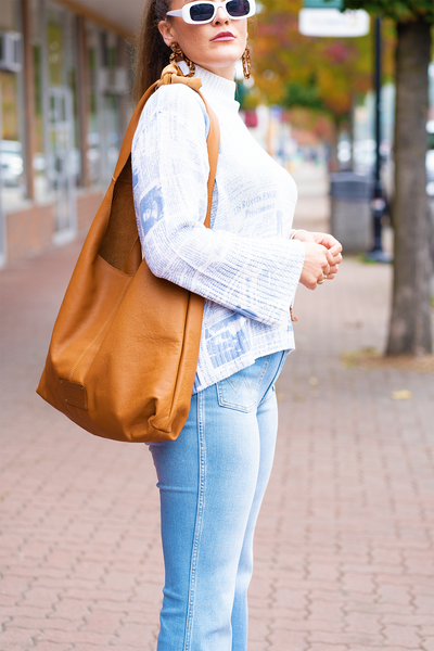 Knot Tote - tan