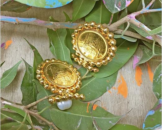 Le chateau earrings - ShopAuthentique