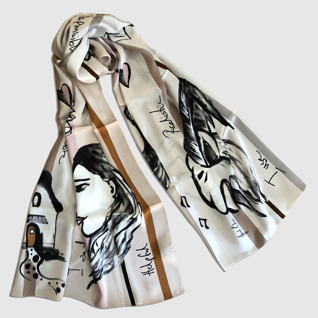 Earth | Zodiac Scarf - ShopAuthentique