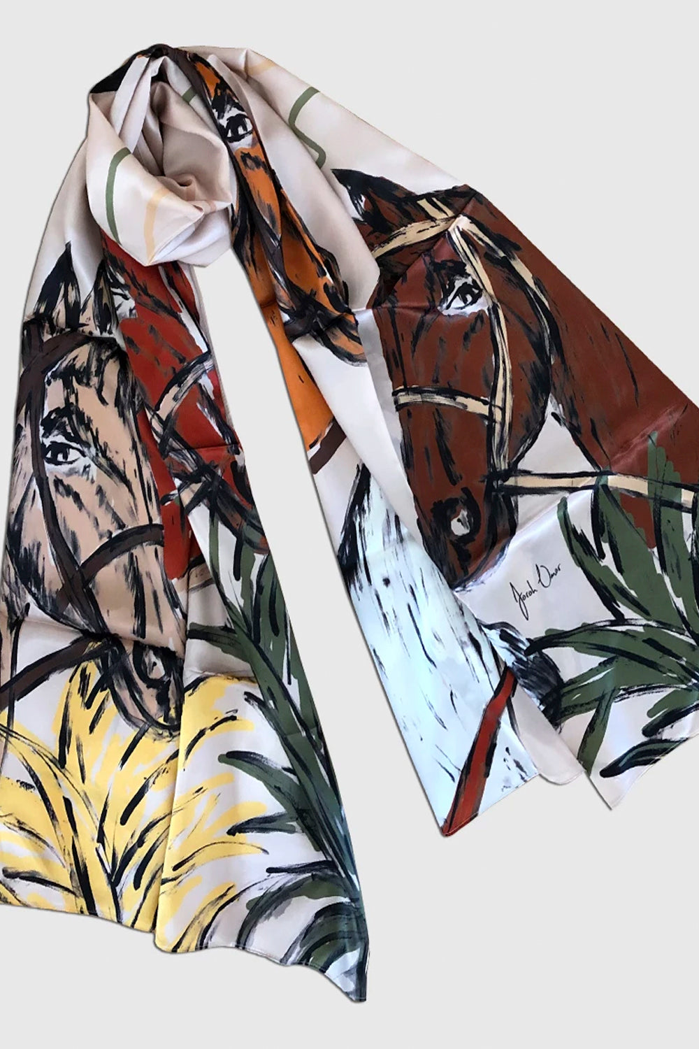 Horsey Fields | Scarf - ShopAuthentique