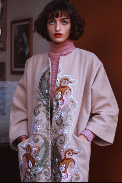 Hellebore Beige Coat - ShopAuthentique