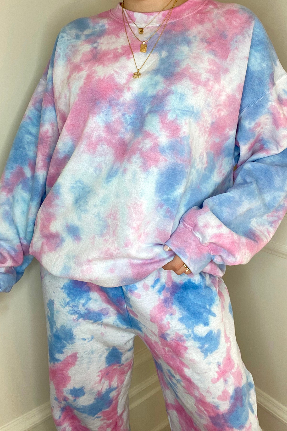 Cotton Candy Cloud Crewneck