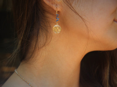 Quartz Earring - ShopAuthentique