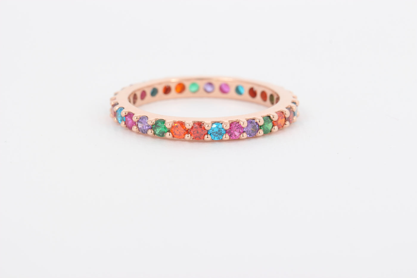 Rainbow Stone Ring - ShopAuthentique