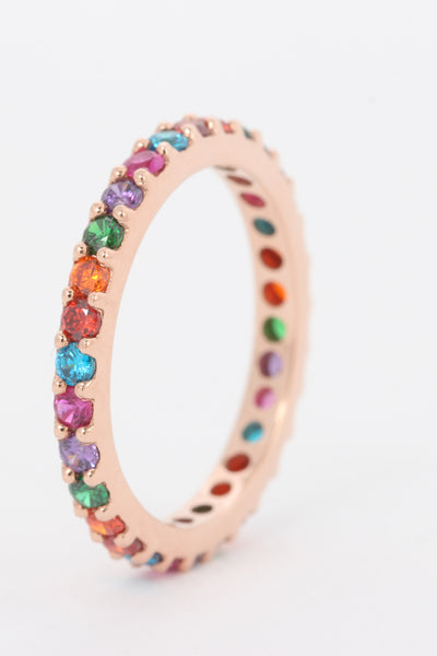 Rainbow Stone Ring - ShopAuthentique